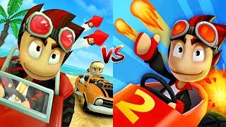 Beach Buggy Racing Vs Beach Buggy Racing 2 | Graphics & Gameplay Comparison screenshot 5