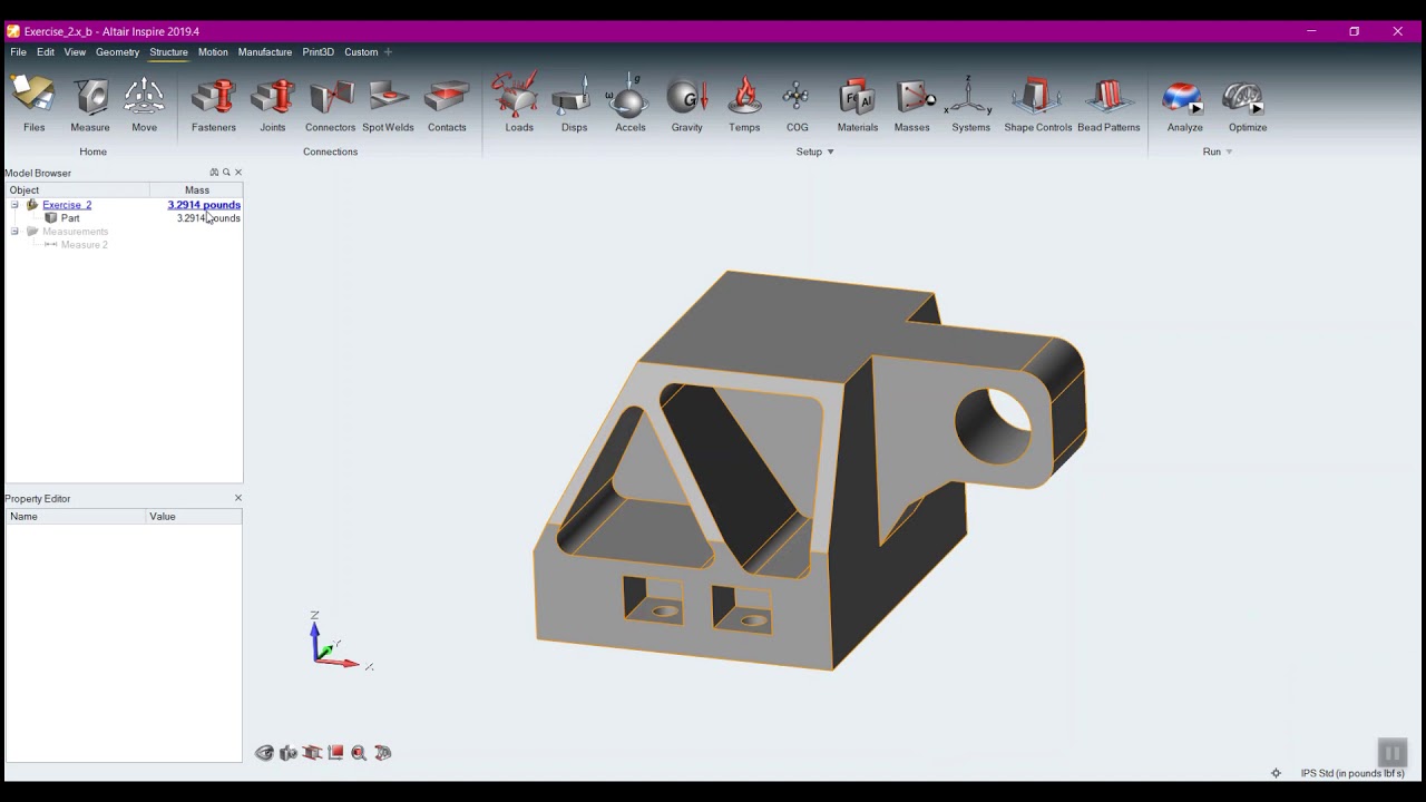 02   Altair Inspire   Structural Analysis