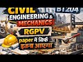 Basic Civil Engineering & Mechanics Important Questions | RGPV BT-204 | Pass Easily!