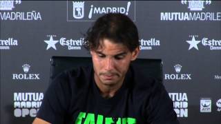 Madrid 2013 Friday Press Conference Nadal