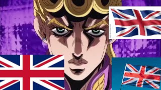 Every JoJo OP but only when someone with British ancestry is visible @orangeposting