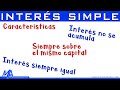 Características del interés simple | Introducción al interés simple