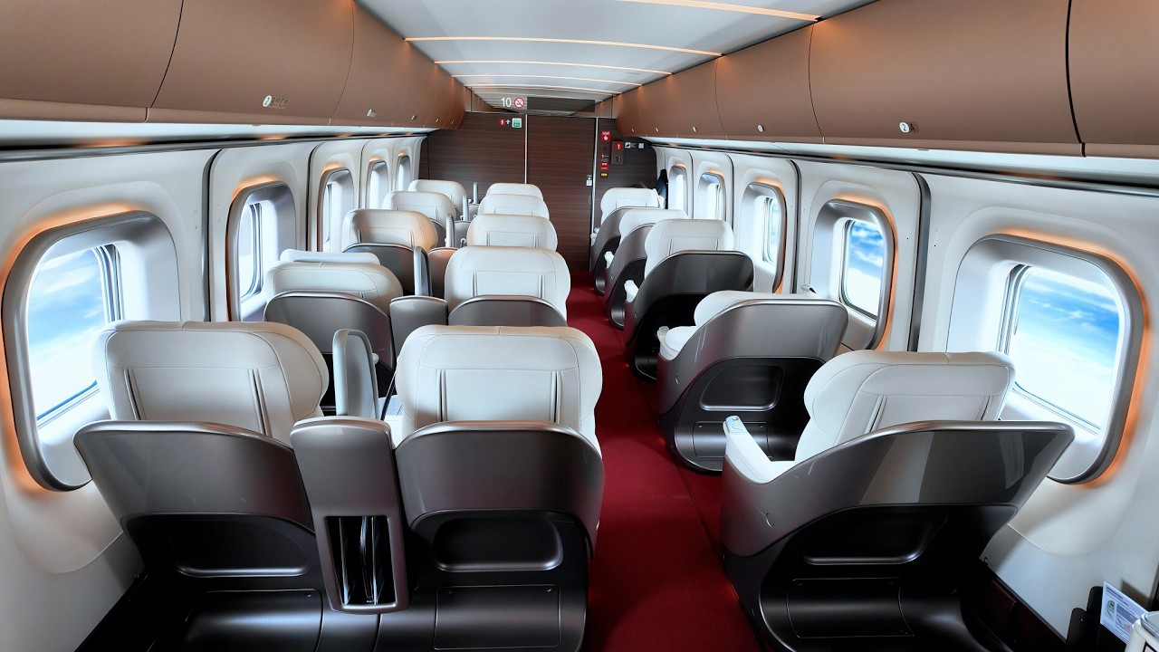 Japan’s Fastest Bullet Train First Class “GranClass” | Shinkansen Hayabusa