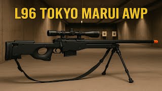 Airsoft L96 Tokyo Marui Awp Sniper Weapon İrsoft İ İper