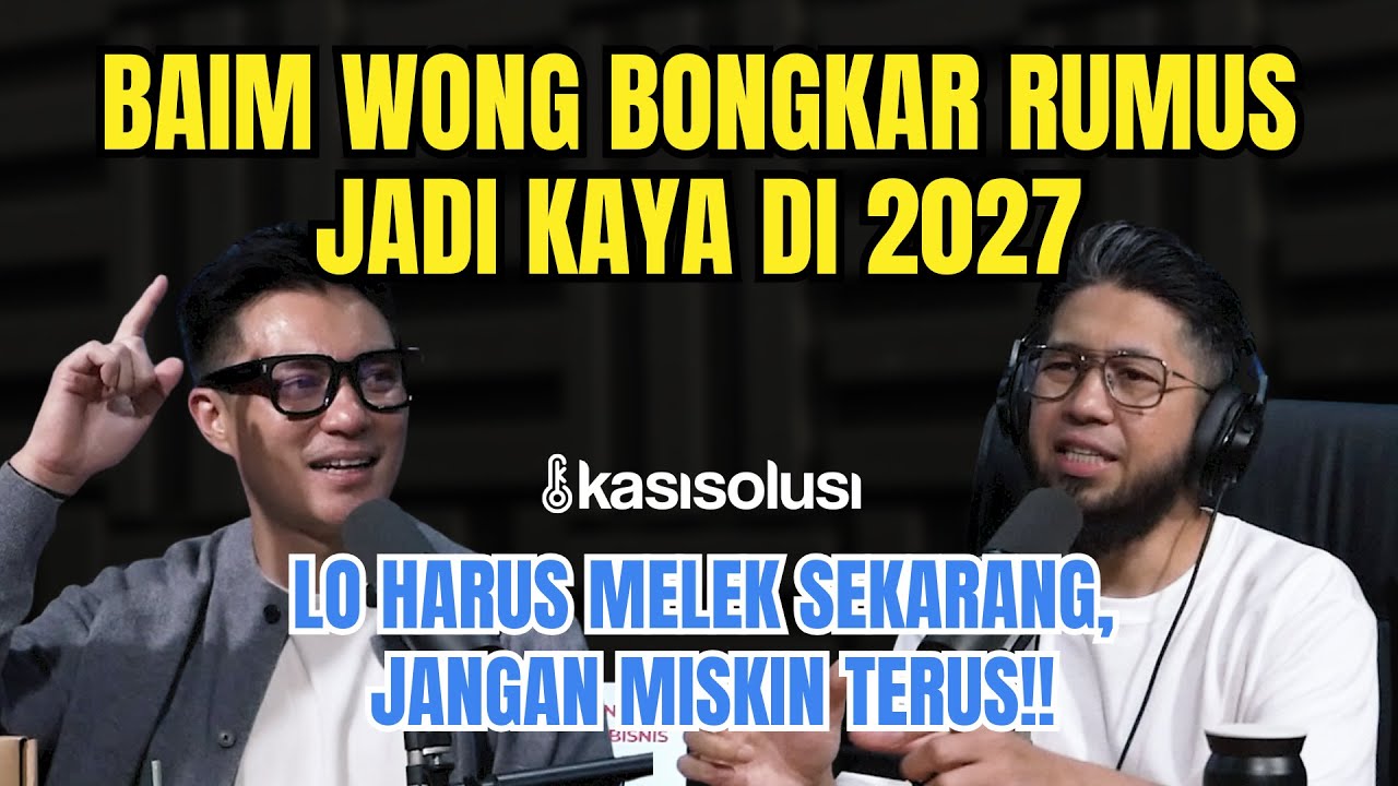 Kisah Jatuh Bangun Baim Wong‼️Ini Alasan Tinggalkan Sinetron, Kini Jadi Raja TikTok Live Shopping 👑