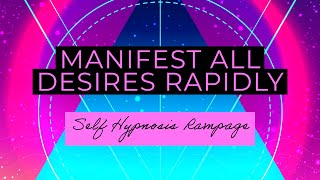 Frequency Expanding Self Concept (RAMPAGE) - Manifest ALL Desires RAPIDLY \& Raise Your Vibration