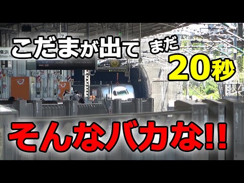 【えー！】超繁忙期に魅せた東海道新幹線のダンゴ運転