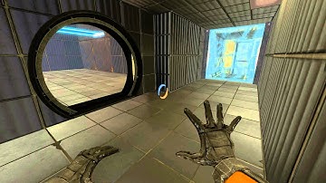 Portal 2 | Wrong Warp | Bridge the Gap - Turret Intro