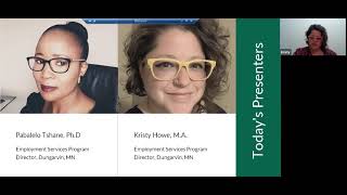 Were Still Here Blended Customized Employment Services During Covid-19