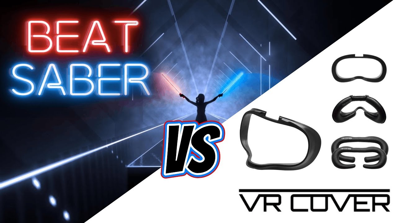 Oculus META Quest VR Cover facial replacement review with Beat Saber - Part 1