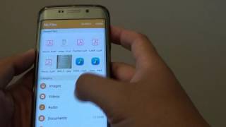 Samsung Galaxy S6 Edge: How to Delete Files in File Manager screenshot 4