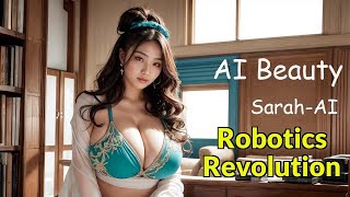 [4K] Sarah AI Lookbook- Robotics Revolution