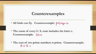 Counterexample