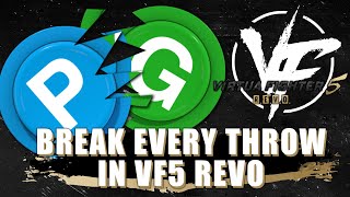 Virtua Fighter 5 REVO - HOW TO BREAK EVERY THROW
