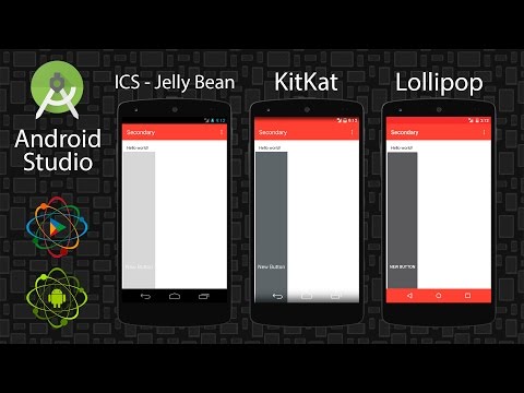 Tutorial Android Studio - Translucent/Color Navigation & Status Bar (Lollipop, Kitkat, JB, etc) hqdefault