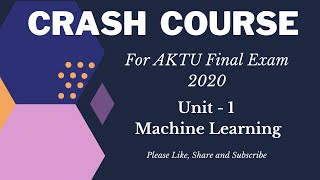 Lecture 3: Design Learning System | Concept Learning Task and Various Algorithms | AKTU Final Exam🔥🔥