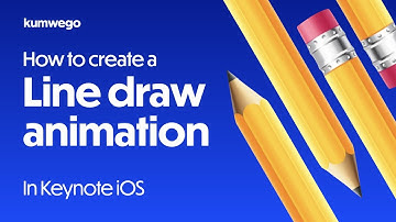 How to create a Line Draw animation in Keynote (iOS)