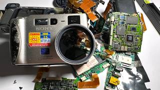 Sony Cyber Shot DSC-S70 Disassembly - YouTube