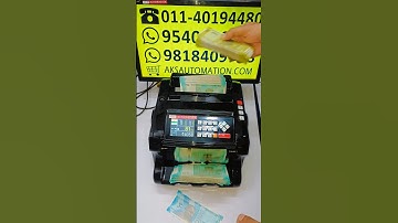Need Mix Note Counting Machine in Gwalior? Aks Automation Has You Covered! 💸✨ #shorts #ytshorts