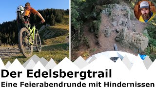 Beliebte Mountainbike-Tour im Allgäu | Der Edelsbergtrail| S2 bis S3