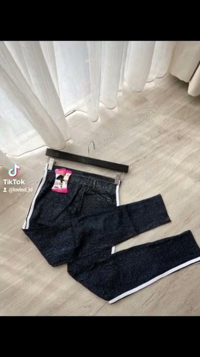 Lovind 8950 legging list gym highwaist tebal #celana #dress #lovind #outfits #lebaran #gym #olahraga