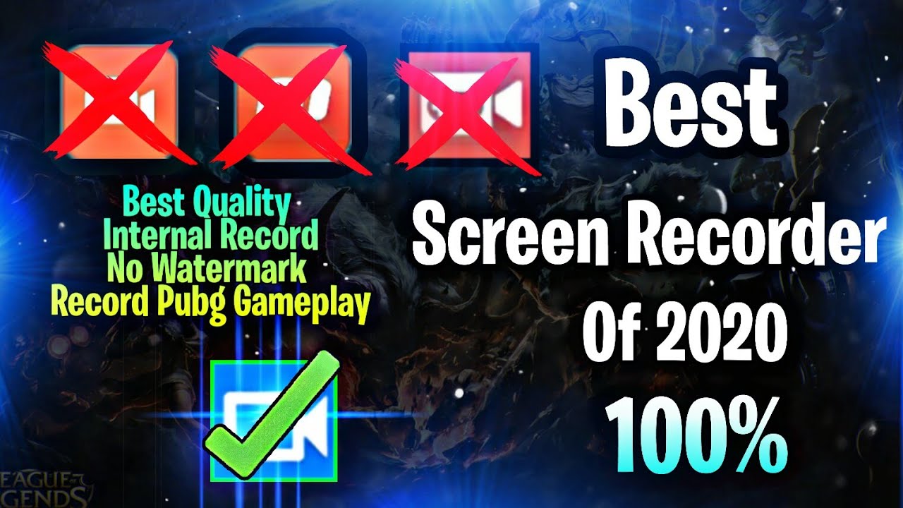 Best Screen Recorder Of 2020 Top Screen Recorder For Android/IOS No