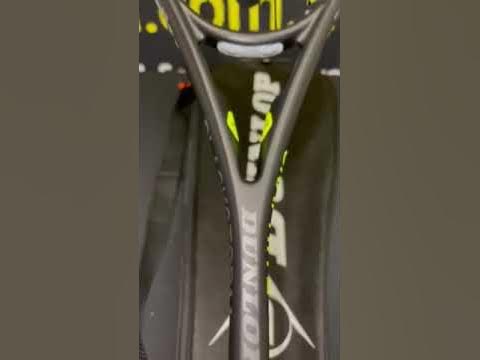 Duwen Sympton Avondeten Dunlop Blackstorm Graphite Squash Racquet - YouTube