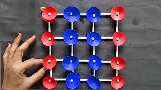 How to make origami paper craft wall hanging idea/paper craft walmart craft/diy decor ideas