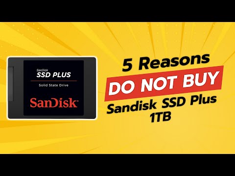 DON'T BUY SanDisk SSD Plus 1TB Before Watching THIS! 🚫💻 (5 Reasons)