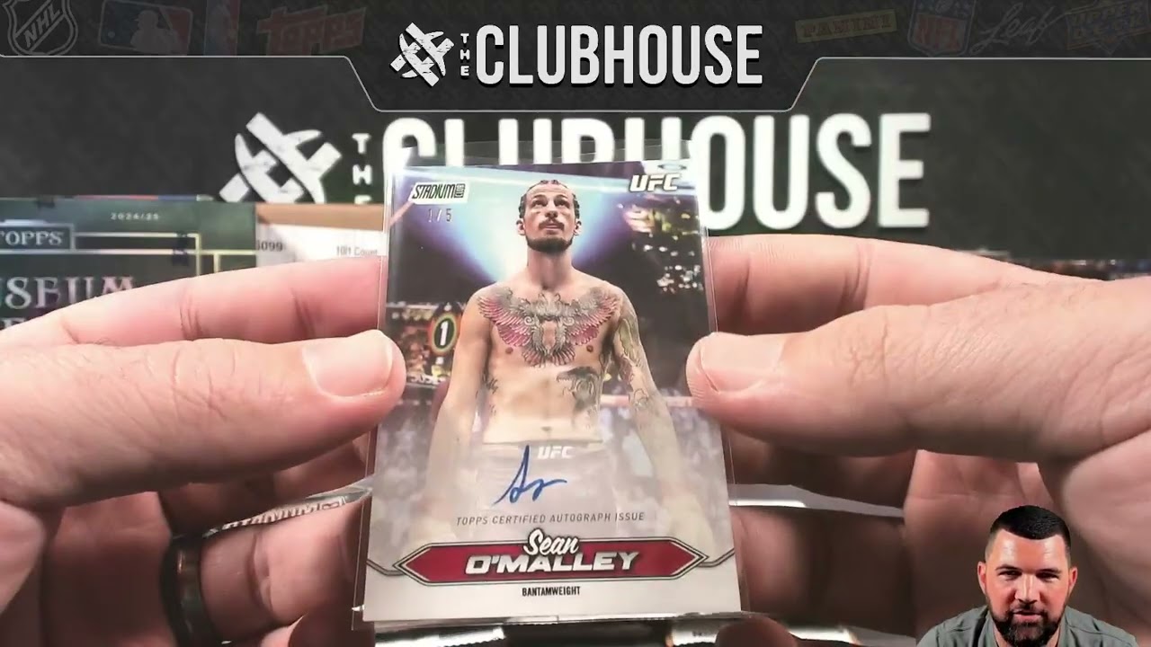 PERSONAL BOX : 2025 Topps Stadium Club UFC Hobby PERSONAL BOX Breaks ROUND 3