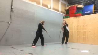 KWLT Macbeth 2013: A little fight choreography