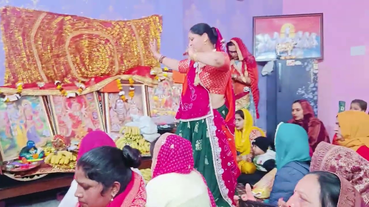 काले ने मुरली वाले ने बहुत सुंदर भजन और बहुत सुंदर डांस करा भाई हमारी बहू ने 😊❤️🥰🌿✨🙏🏻#bhajan #viral