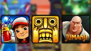 Subway Surfers ShowDown race Vs Temple Run 2 Sky Summit Tropical Trek Challenge Vs Jumanji Challenge