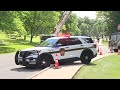 Live from outside the funeral service of Tpr. Michael Pahira