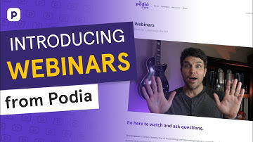 Introducing Webinars from Podia