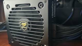 видео: Работа вентилятора блока питания Cougar GR 850 картинка: Работа вентилятора блока питания Cougar GR 850