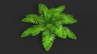 Famous Low Poly Foliage using Opacity Maps in 3DS Max Wealth