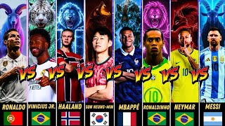 Full Ultimate Comparison: Ronaldo vs Messi vs Neymar vs Mbappé vs Haaland Networth |2026  Who is Richest Update
