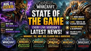 WoW News: EVERY Live Version Update! Patch 12.1, TBC, MoP, SoD & Classic Era
