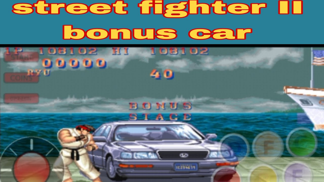 Street Fghter car bonus stage : r/nostalga