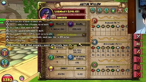 Stat Caps, Outgoing, and Wards in Wizard101 (Discussion Video)