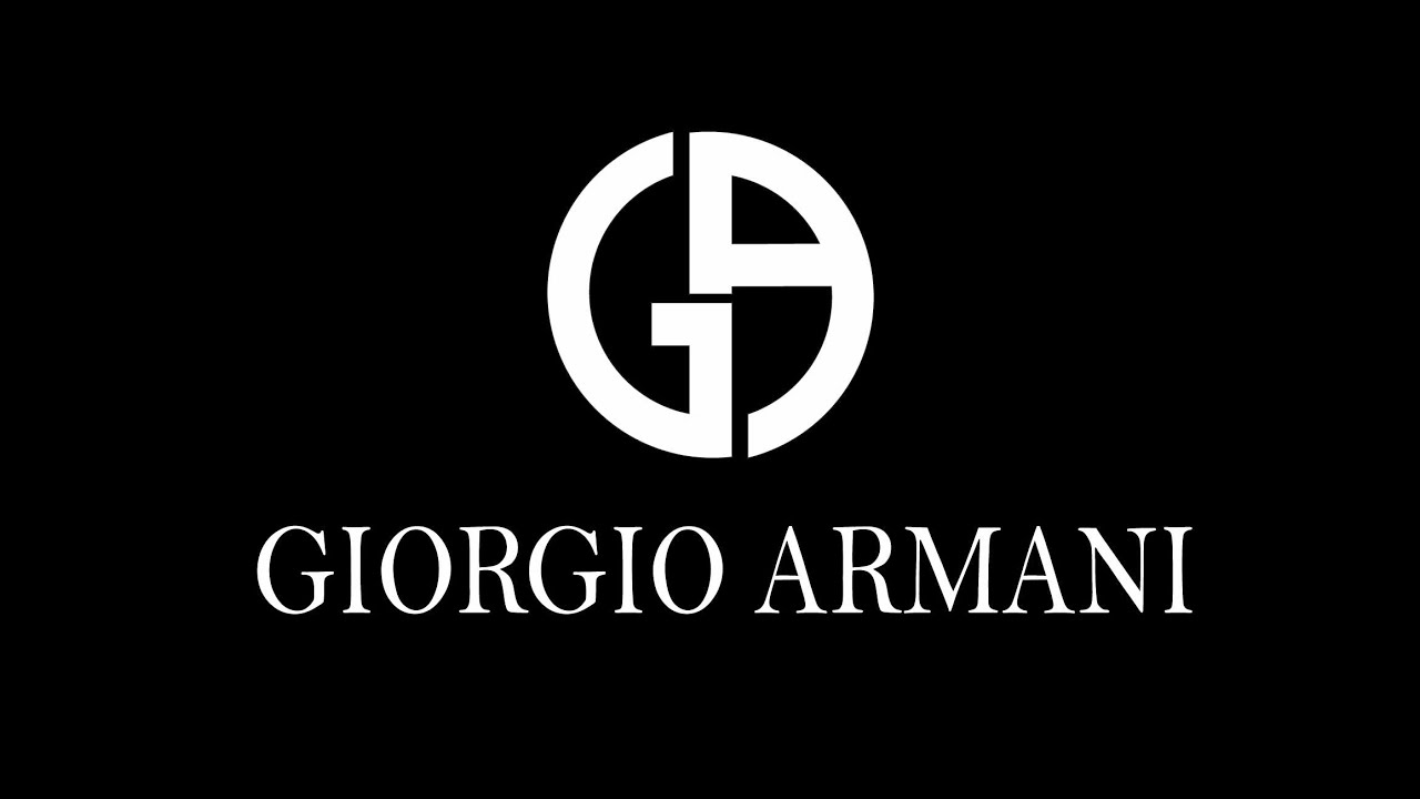 How To Make Giorgio Armani With Adobe Illustrator, Create Logo - YouTube