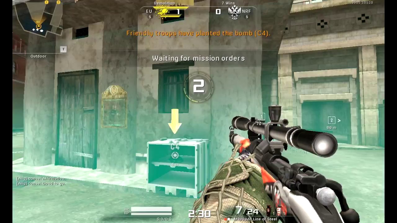 [AVA] REVIVAL: M190 Line Of Steel Gameplay - F3 no semi & Arena