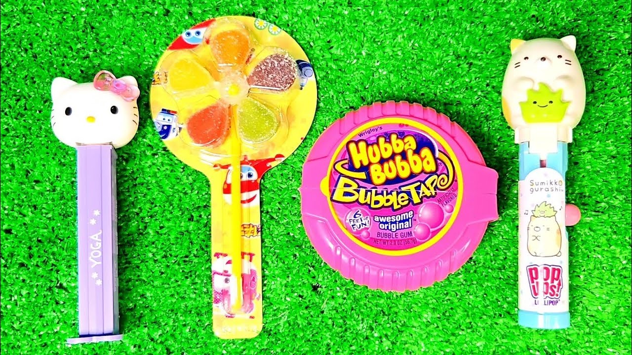 [ ASMR ] Satisfying Opening Unpacking Unboxing Video of Sweets Lollipops Candies Gummies