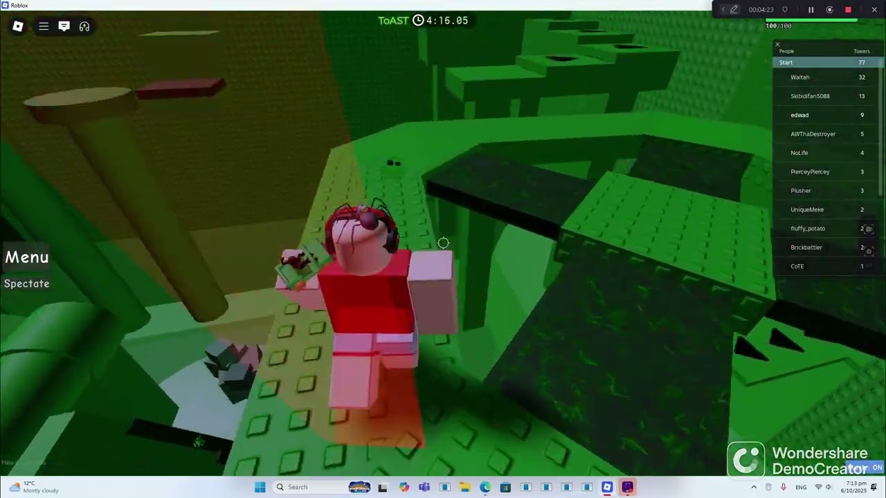 tower of a simple time