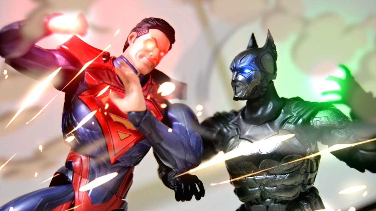 Batman VS Superman Unboxing Stop Motion - YouTube