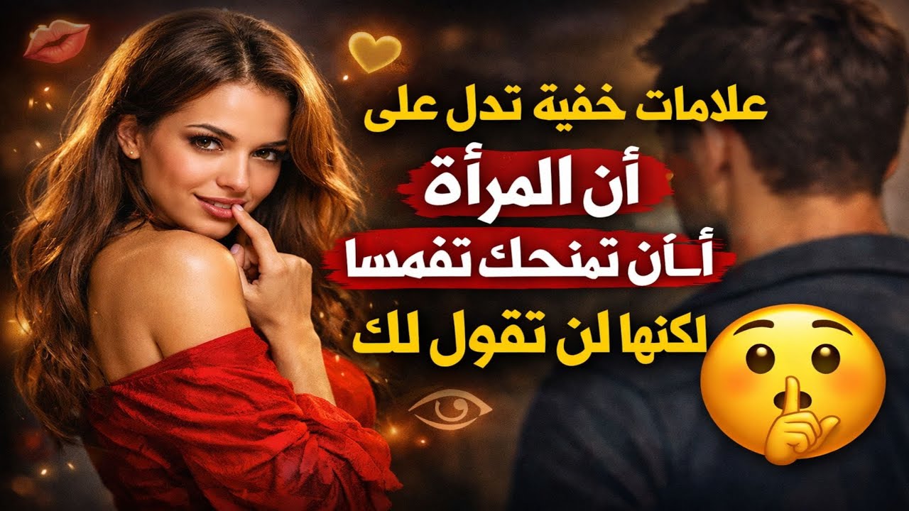 5 علامات خفية تدل على أن المرأة تريدك بشدة!