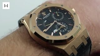Audemars Piguet Royal Oak Dual Time 26120OR Luxury Watch Review