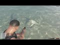 グラセフ5[ps4] 犬を海に沈めてみた