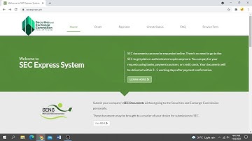 SEC (PHILIPPINES) ONLINE REQUEST FOR ARTICLES OF INCORPORATION AND BY-LAWS AND OTHER DOCUMENTS
